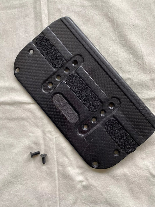 Carbon Fußbrett gebraucht für Sunrise Medical Adaptivrollstuhl