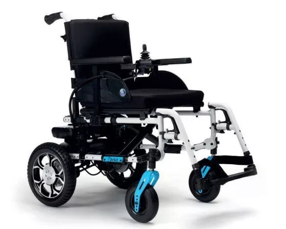 Elektrorollstuhl Verso klappbar Motorblock abnehmbar Akku wendig mit 24" Rädern